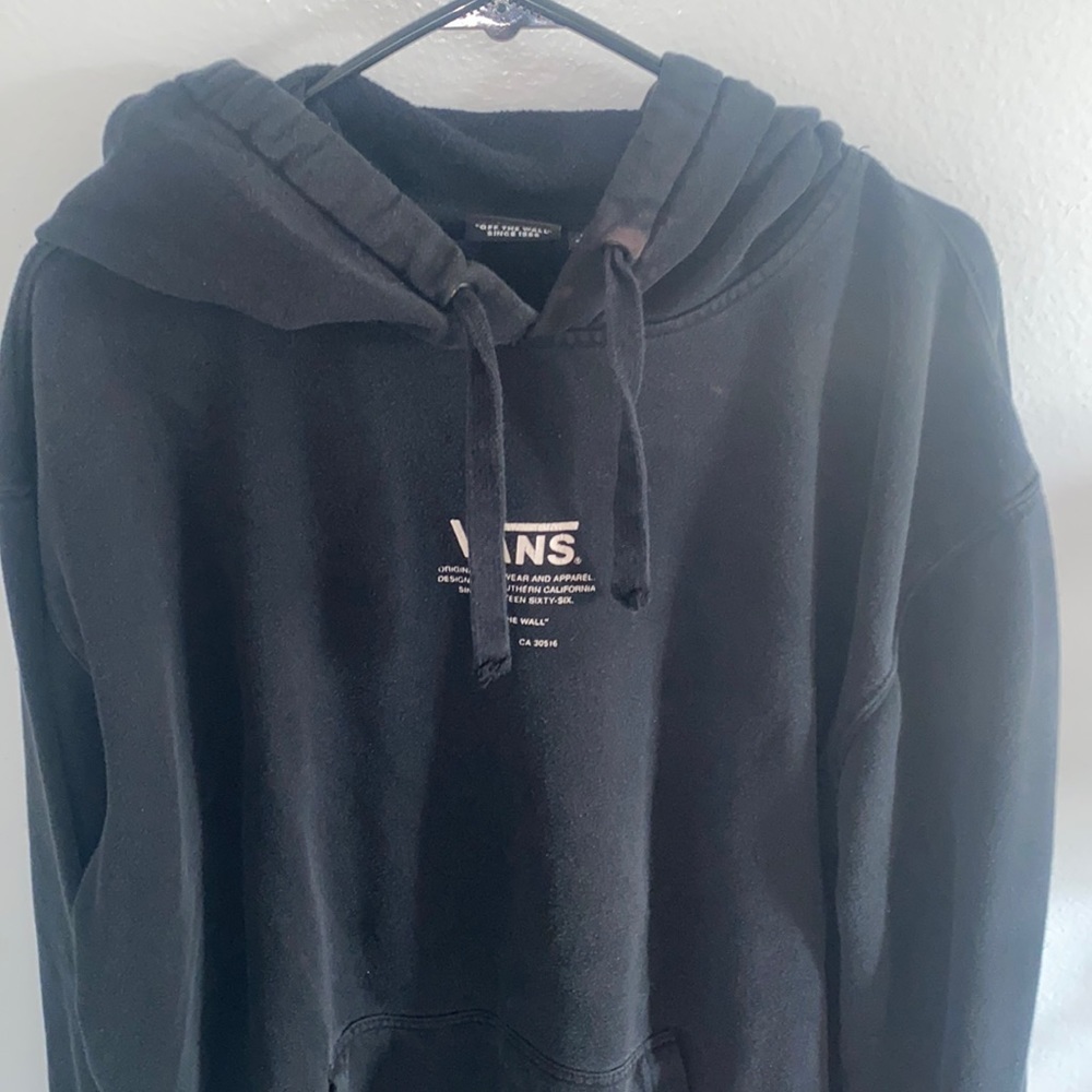 Black Vans Off The Wall Hoodie